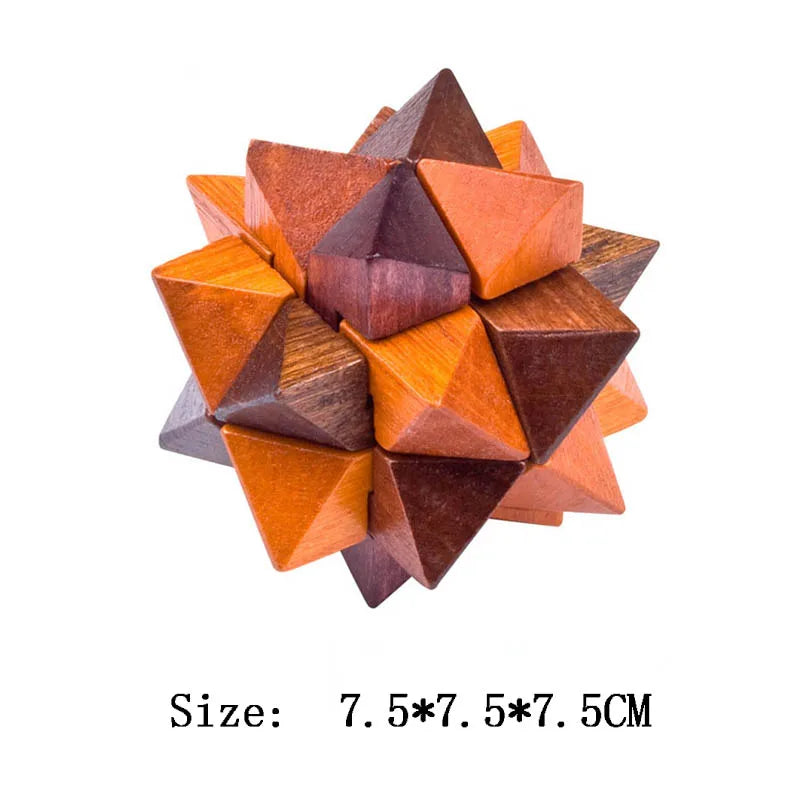 Holz 3D Puzzle Gehirn Spielzeug für Kinder und Erwachsene