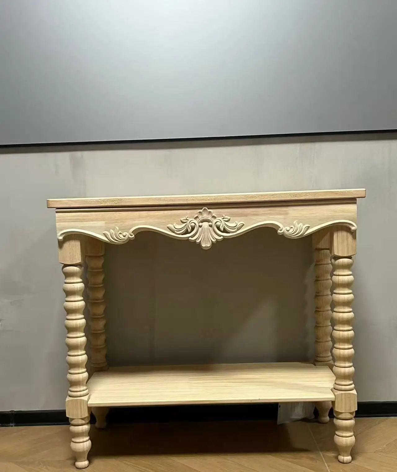 Exquisite geschnitzte Holzapplikation für Möbel & Sideboard-Dekoration