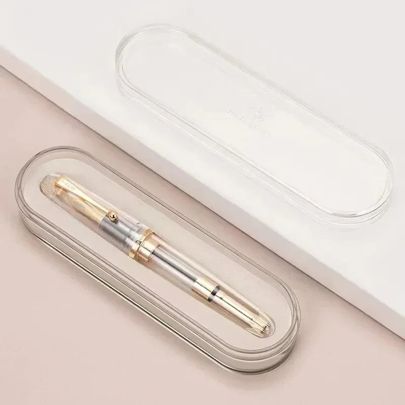 JinHao 9019 Füllfederhalter Transparent Acryl 40 MM Iridium Feder-Yabubest - Home & More