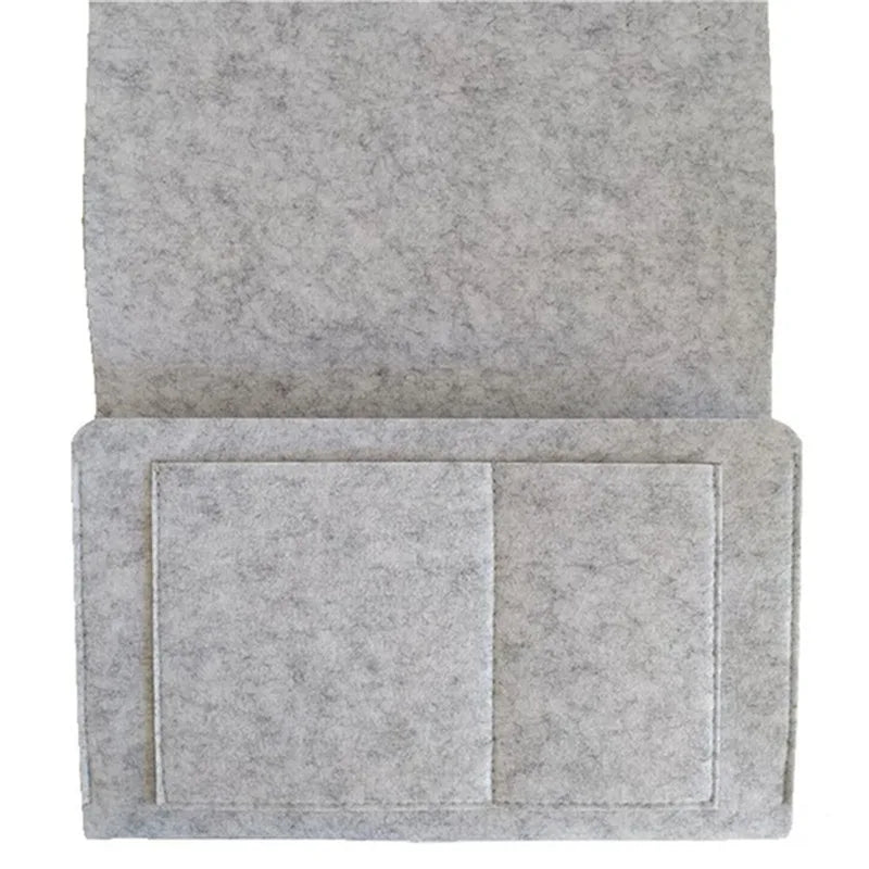 Praktischer Filz Organizer für Bett Schreibtisch und Sofa