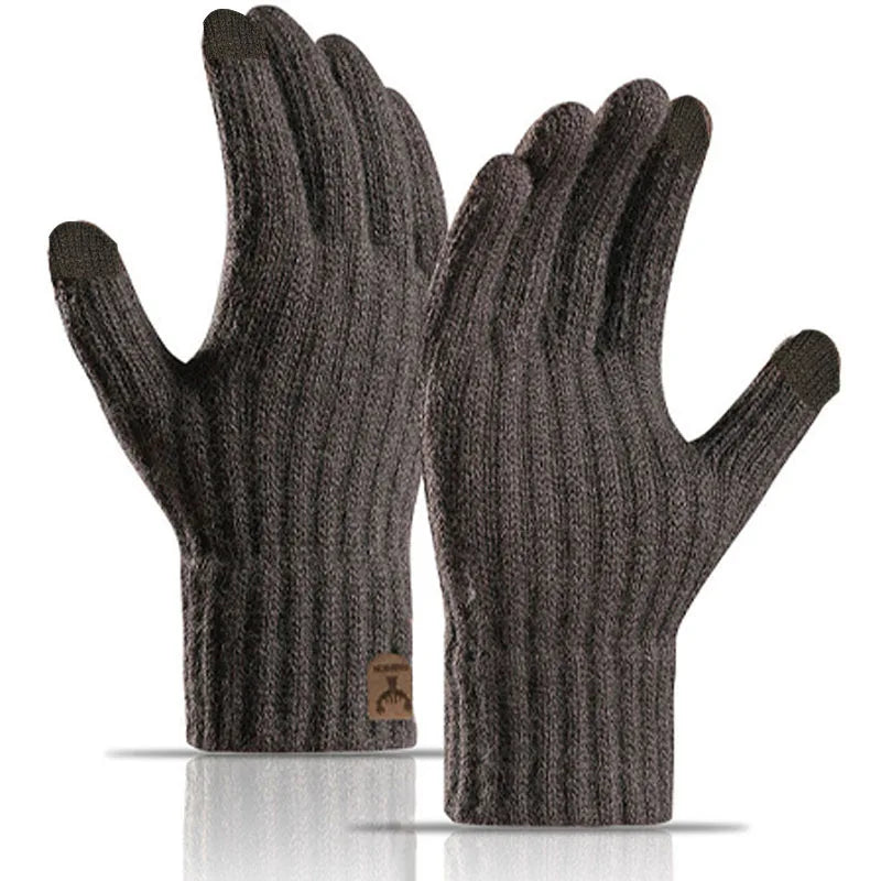 Warme Unisex Fingerhandschuhe für Winter mit Kälte und Wärmeschutz