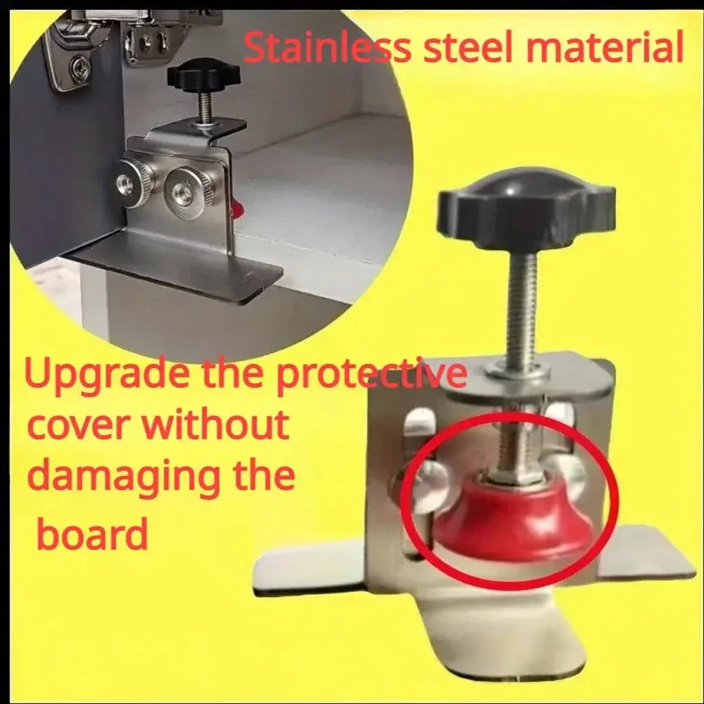 Edelstahl Montage-Jig für Schranktüren – Präzise Holzbearbeitung JIG