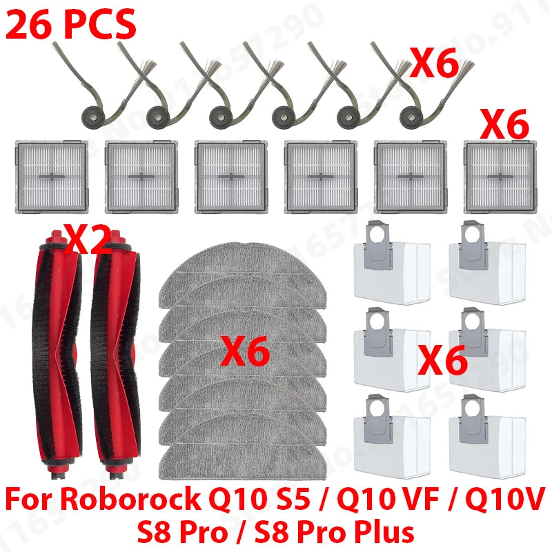 Praktisches Zubehörset für vielfältige Staubsaugerreinigung und Pflege