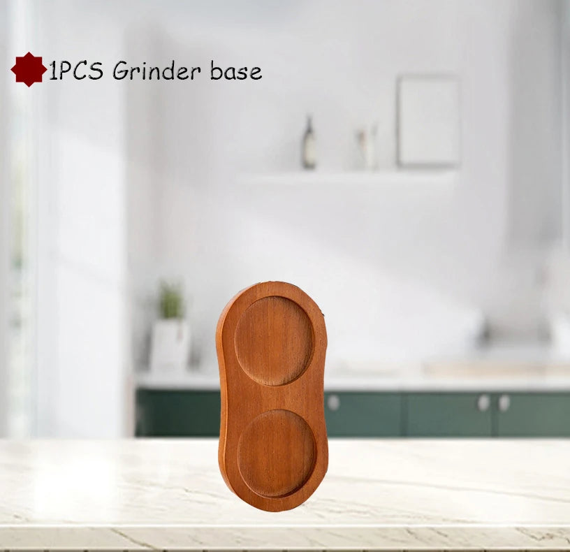 6 Zoll Holz Pfeffermühle manuell mit einstellbarem Keramik-Mahlwerk