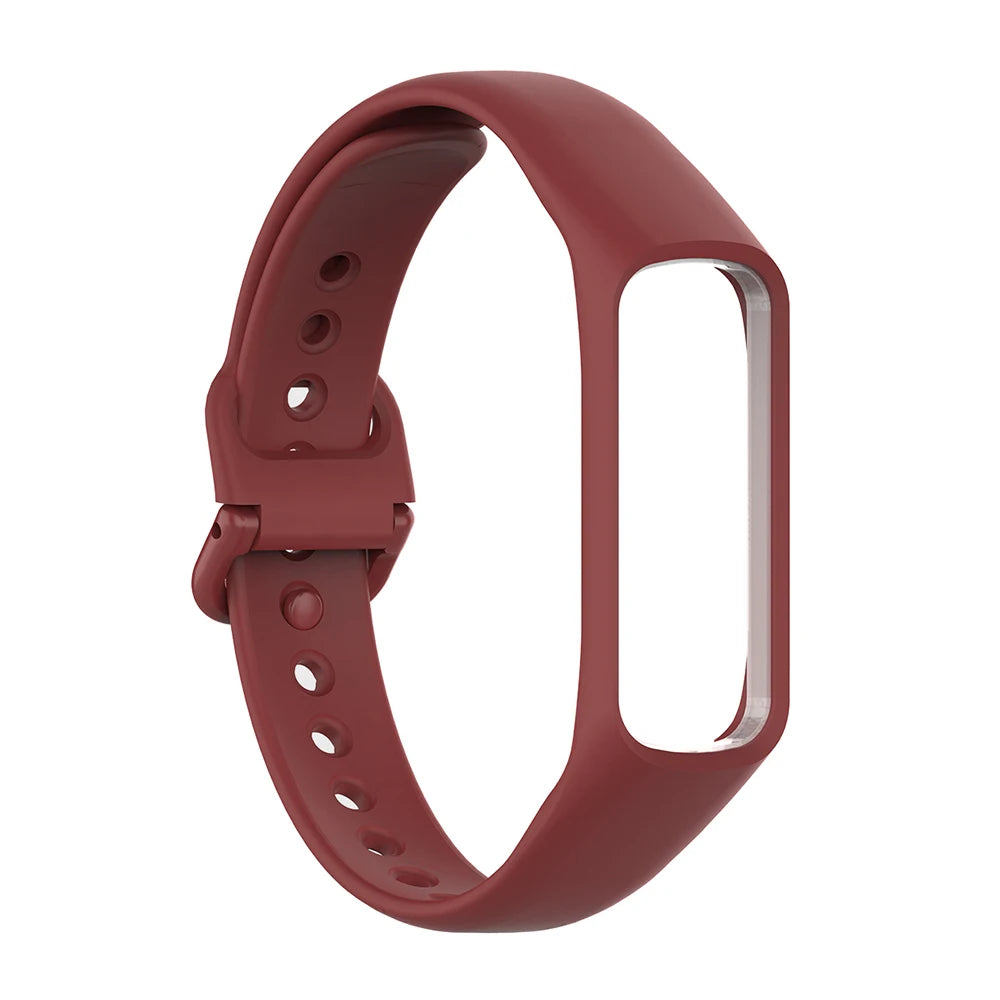 Silikonarmband 21 cm Unisex für Samsung Galaxy Fit 2 Ersatzarmband