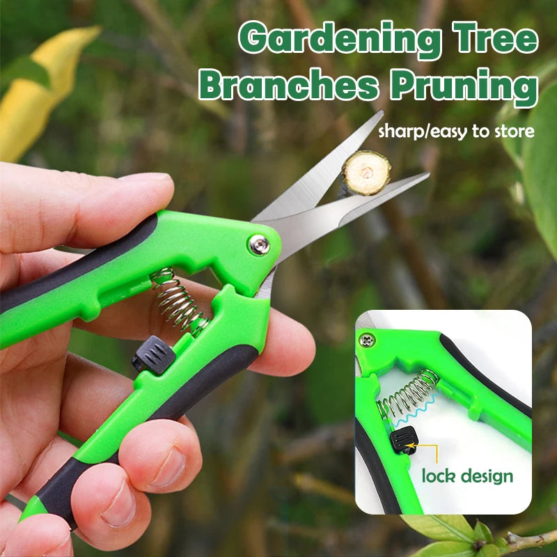 Präzisions Gartenschere für Blumen Bonsai Obstpflücken und Jäten Variantenwahl