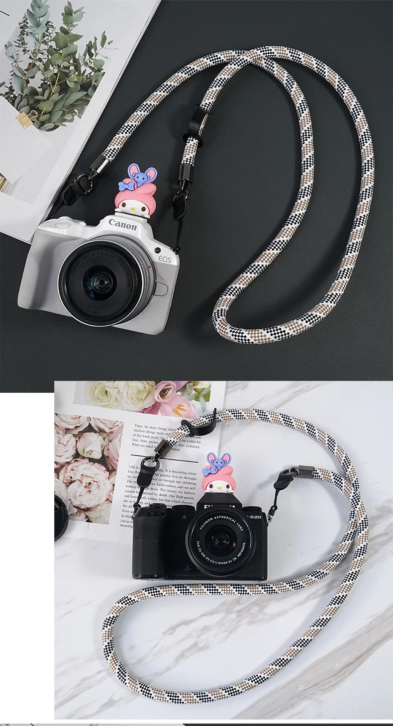 Schultergurt für Kamera passend für verschiedene Marken