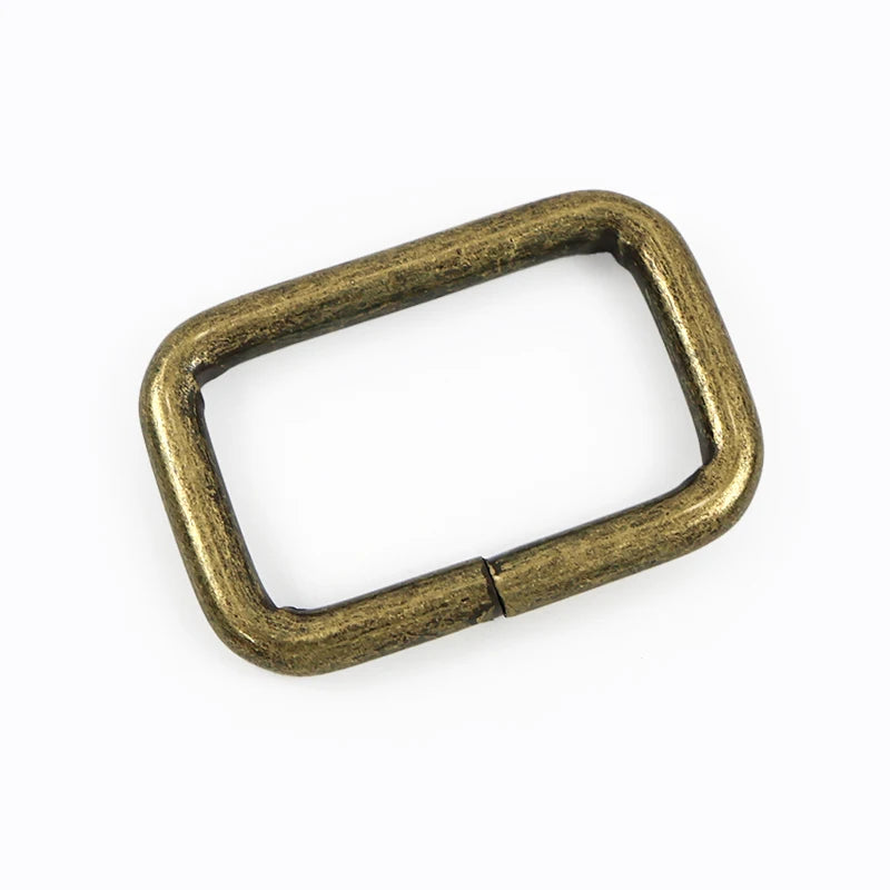 Rechteckige Metallringe Schnallen für Taschen und Gurte