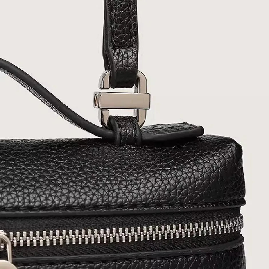 Elegante Mini Umhängetasche aus Lackleder für Damen