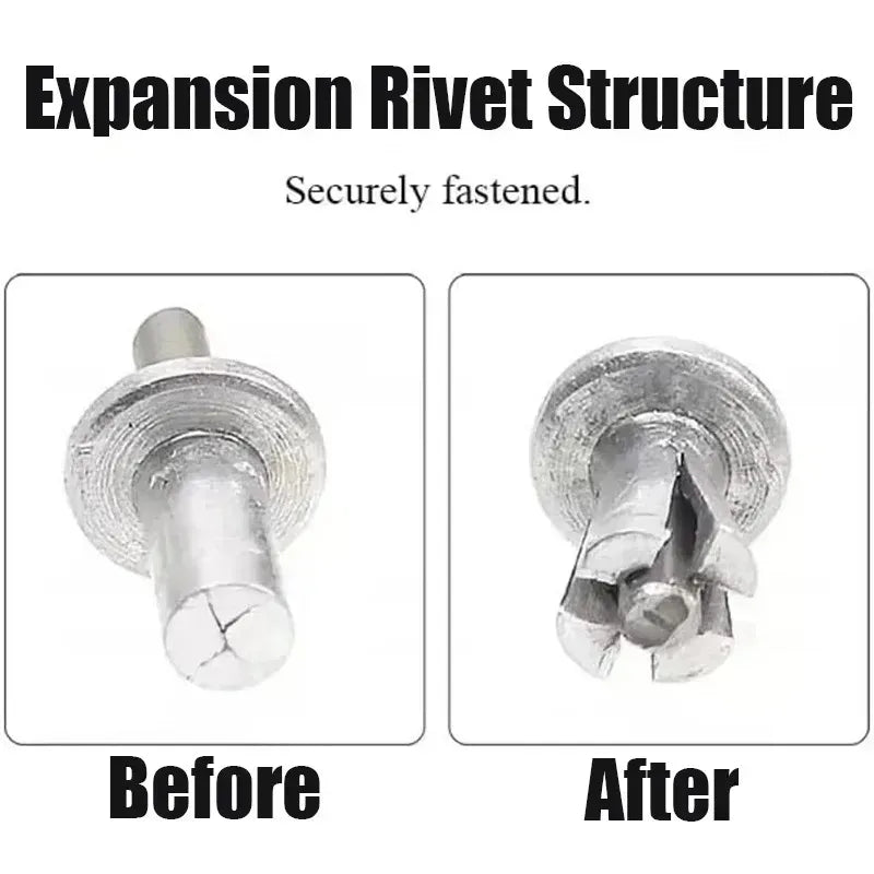 Hammer Drive Expansion Nieten Aluminium 5x7 5x9 5x11mm Befestigung