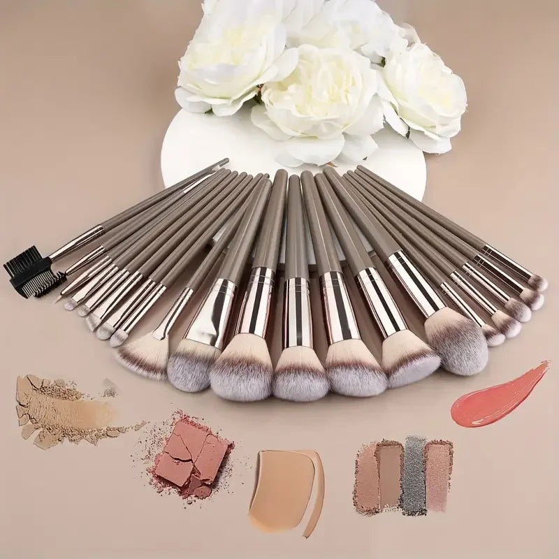 Professionelle 3-20PCS Make-Up Pinsel Set Weichen, Flauschigen Foundation Lidschatten Concealer Blending Rouge Pinsel Kabuki Frauen Schönheit Werkzeug-Yabubest - Home & More