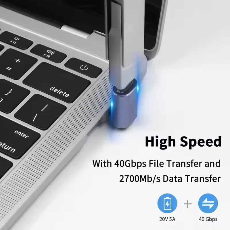USB C OTG Adapter 100W 40Gbps 8K für schnelle Daten und Video