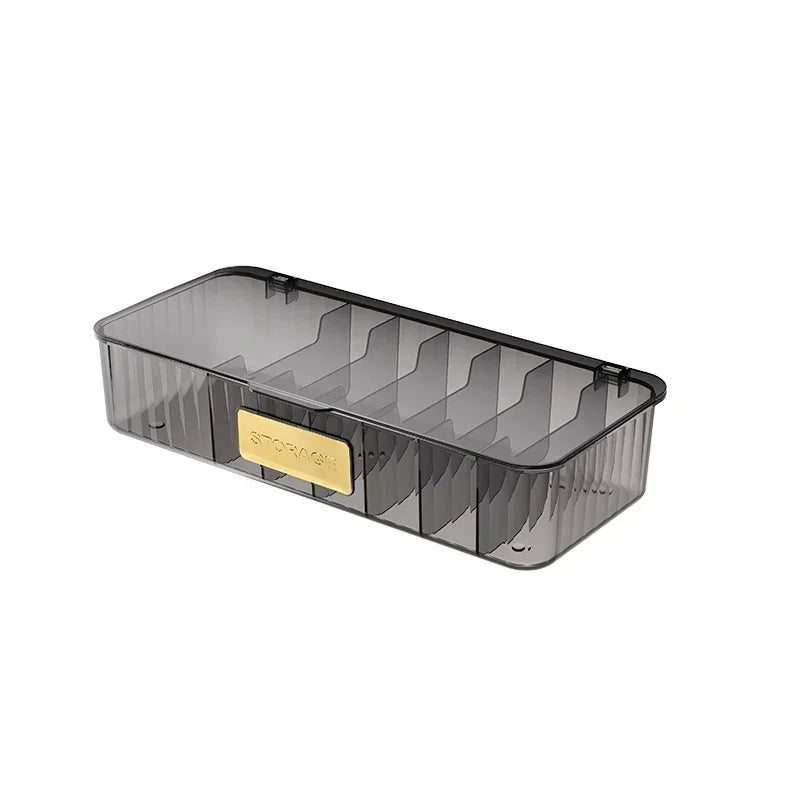 Kabel Organizer Box Reise Zuhause – 7 Fächer für Daten Ladegerät Speicher