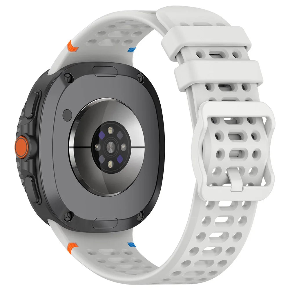 Silikon Ersatzarmband für Smartwatch 40 44 47 mm Sport komfortabel