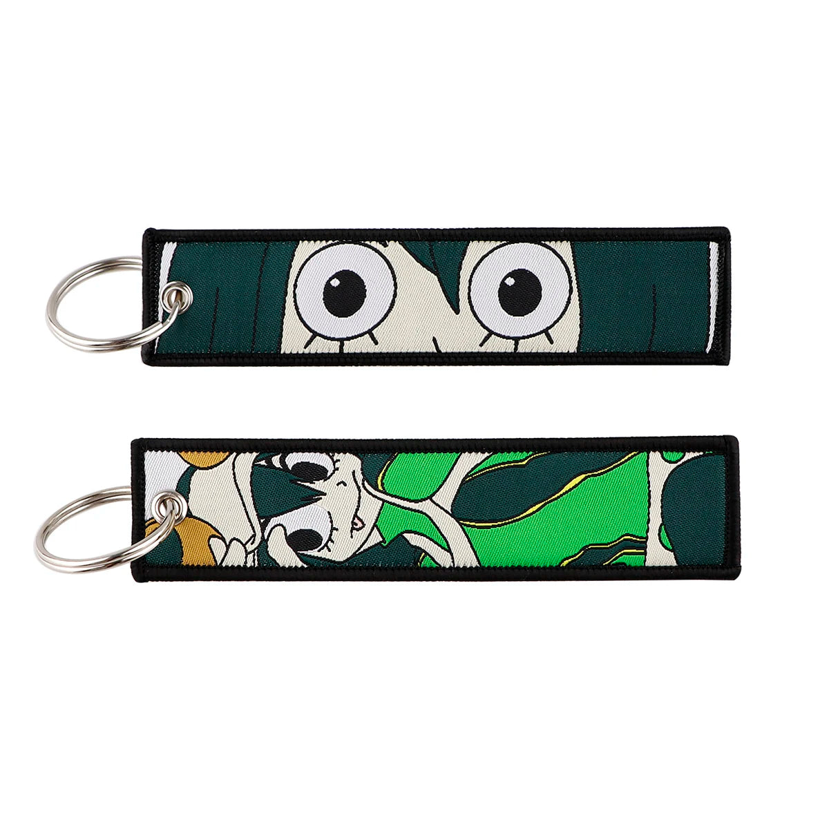 Manga Cartoon Schlüsselanhänger aus Metall für Motorrad und Auto 13cm