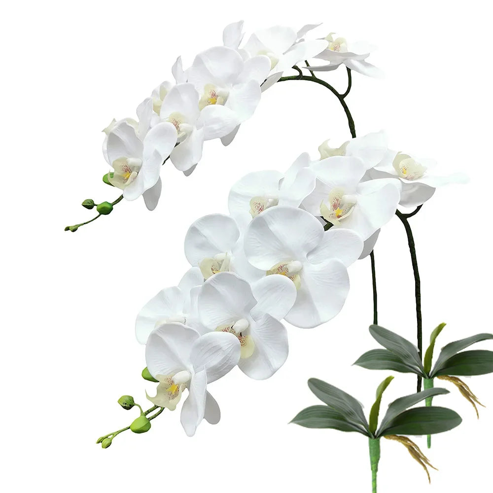 Künstliche Phalaenopsis-Blumenzweige 69 cm für elegante Dekoration