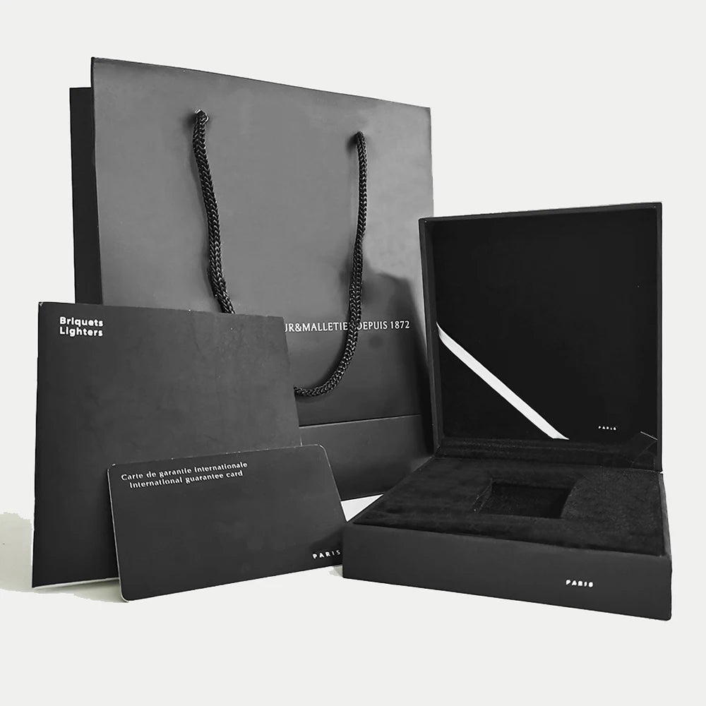 Elegante Geschenkbox mit Zigarettenanzünder Hülle