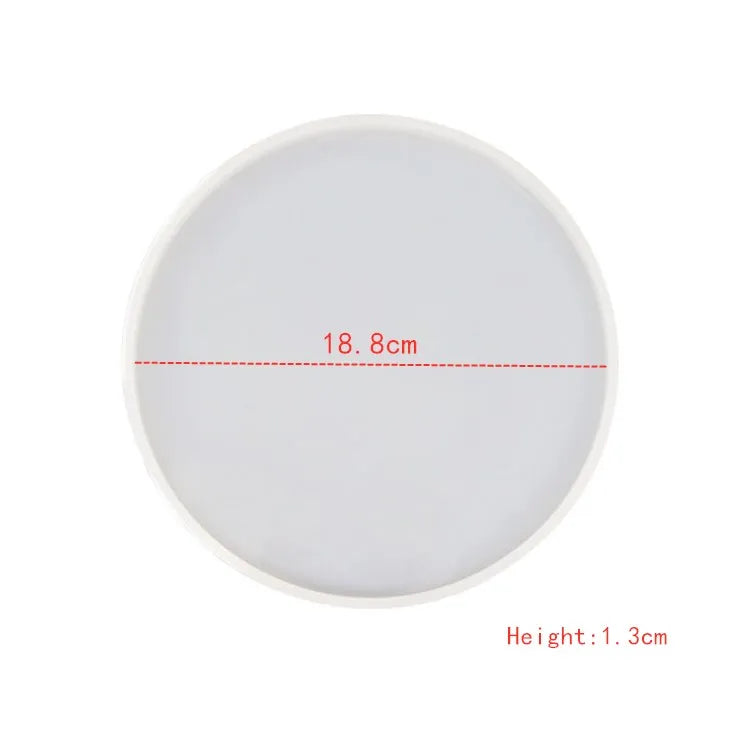 Große rechteckige Silikonform Teeteller Untersetzer Epoxidharz DIY Form