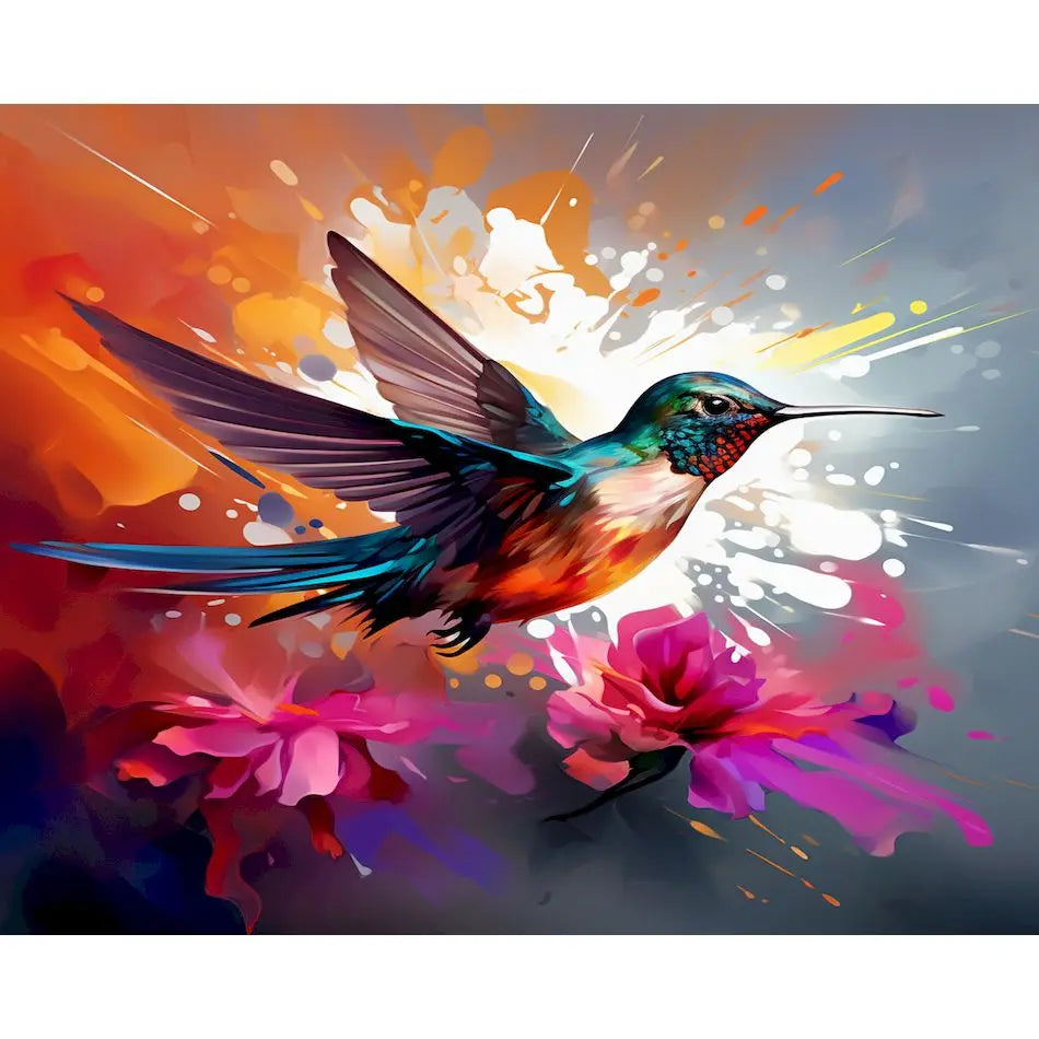 Malen nach Zahlen Leinwand 40x50cm Landschaft DIY Ölbild für Erwachsene