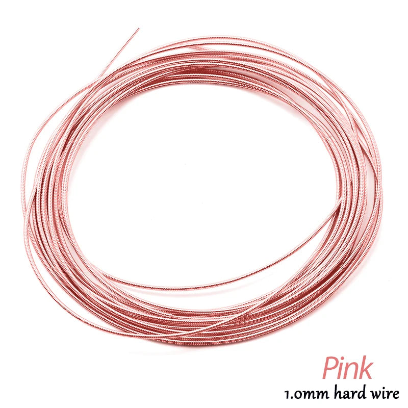 Kupferdraht Metall Nähzubehör 2.8m 10g DIY Schmuck Patch Stickerei