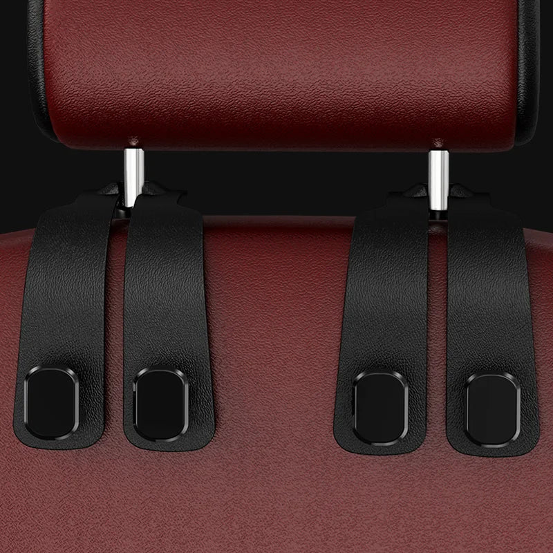 Praktischer Aufbewahrungshaken für Autositz mit Doppelhaken