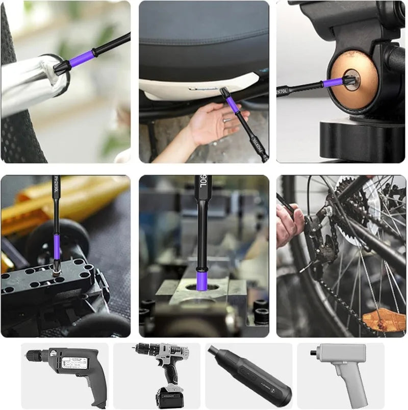 Magnetische Stoßfeste Phillips Bits Sets für Bohrmaschinen – Diverse Längen