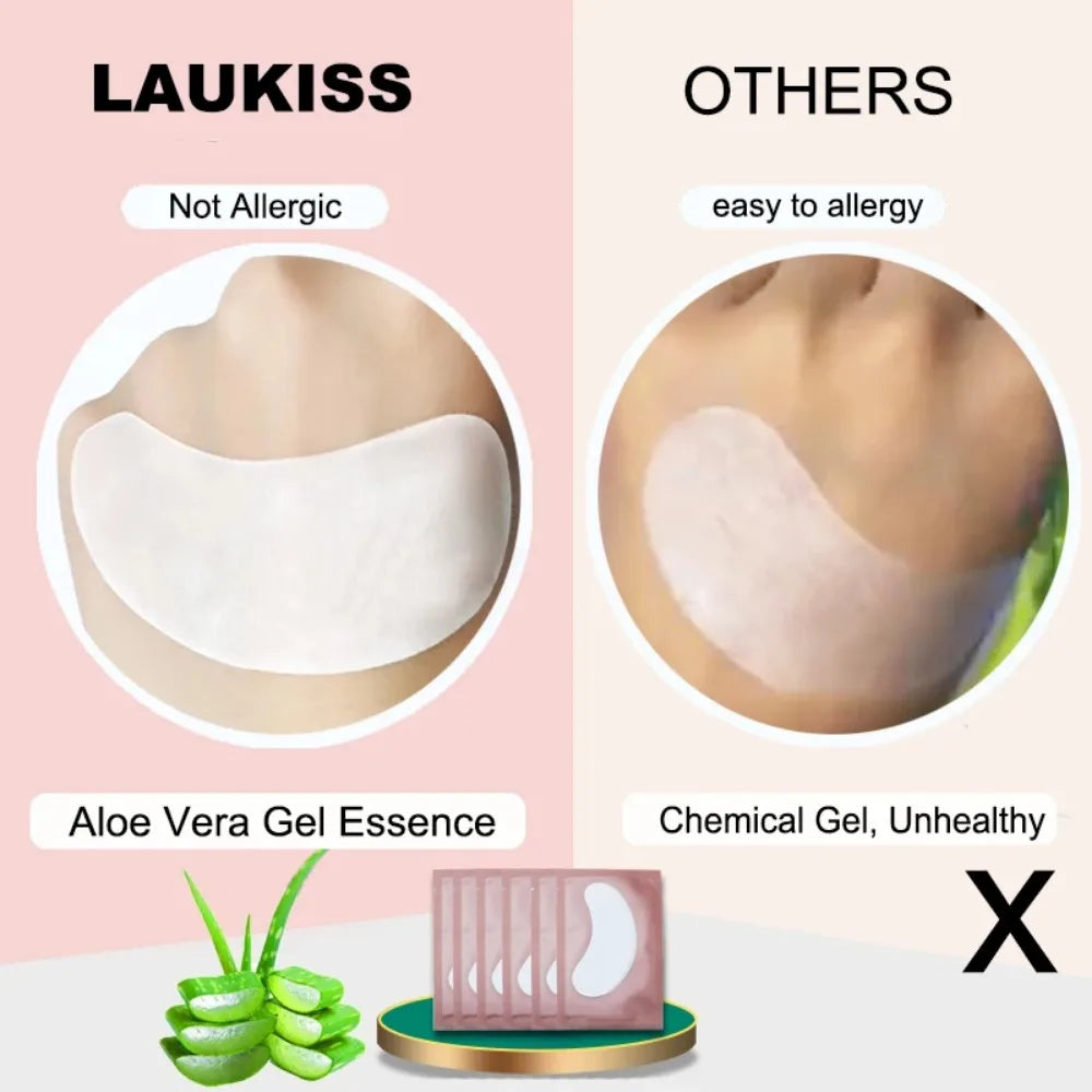 Hydrogel Augenpflaster für Wimpernverlängerung 50 bis 1000 Stück