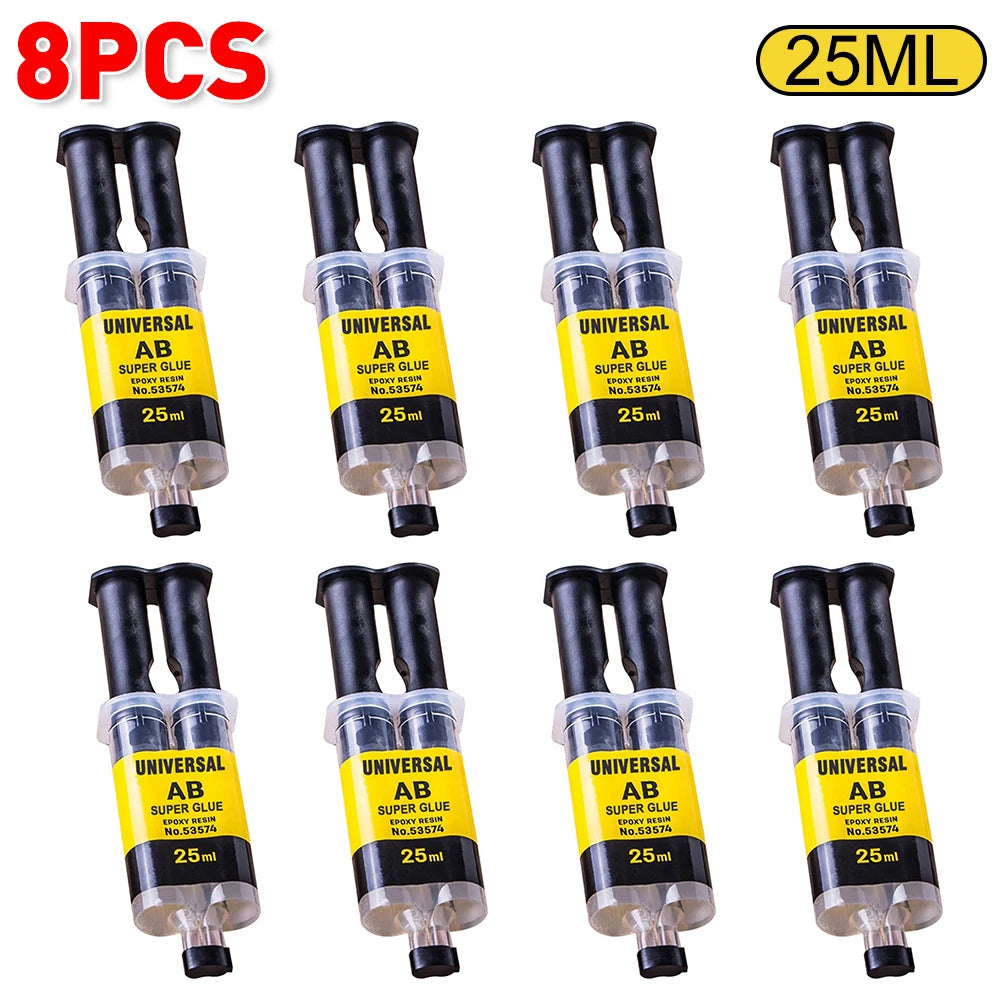 Hochtemperaturbeständiger Epoxidharz-Kleber für Metall und Glas