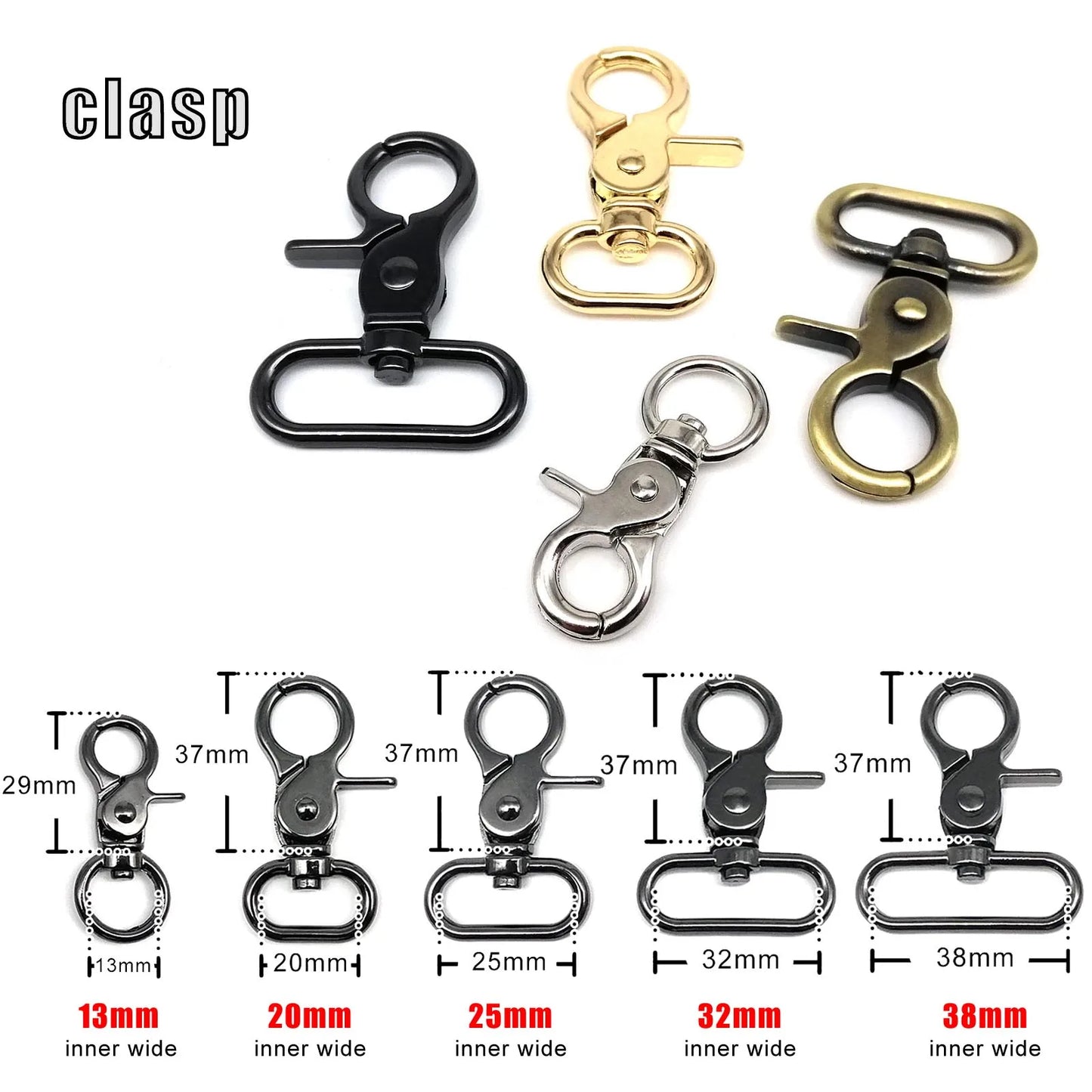 Verstellbare Schnalle mit D Ring und Roller für Rucksack und Gürtel