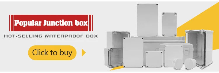 Wasserdichte Anschlussdose ABS mit IP67 Schutz für Außenbereich