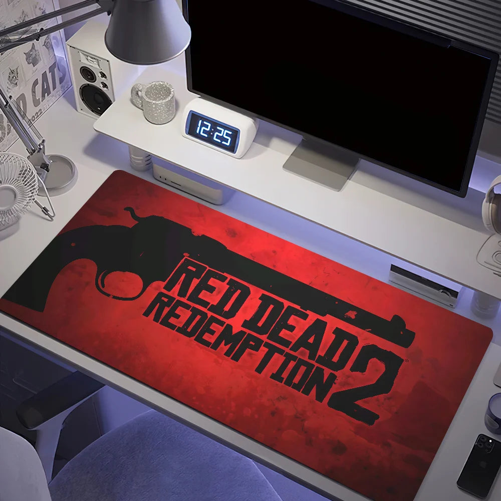 Großes Mauspad 900x400mm rutschfest mit ergonomischer Handgelenkstütze