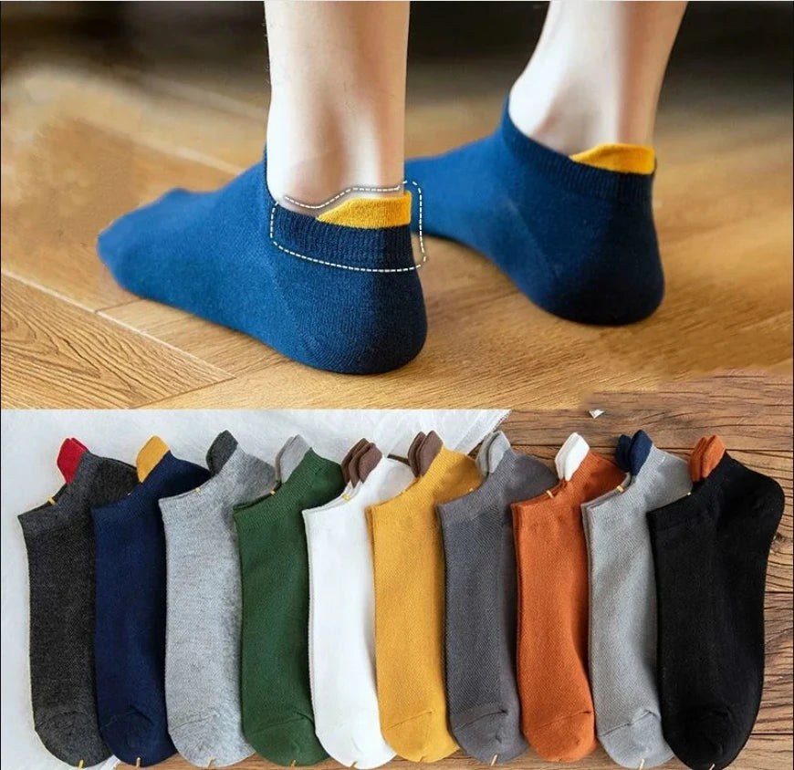 10 Paar Herren Knöchelsocken Baumwolle atmungsaktiv bequem Sommer