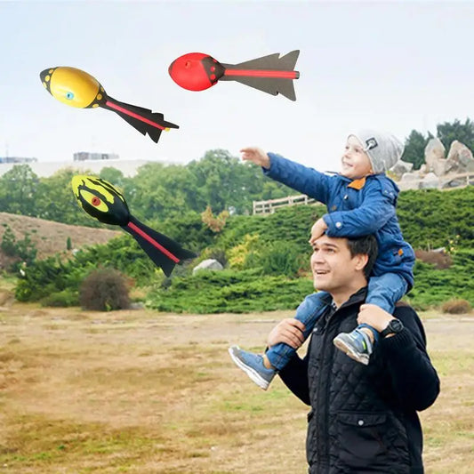 Pfeifender Vortex Schaum Wurfball für Kinder – Spaß Outdoor Sportspielzeug