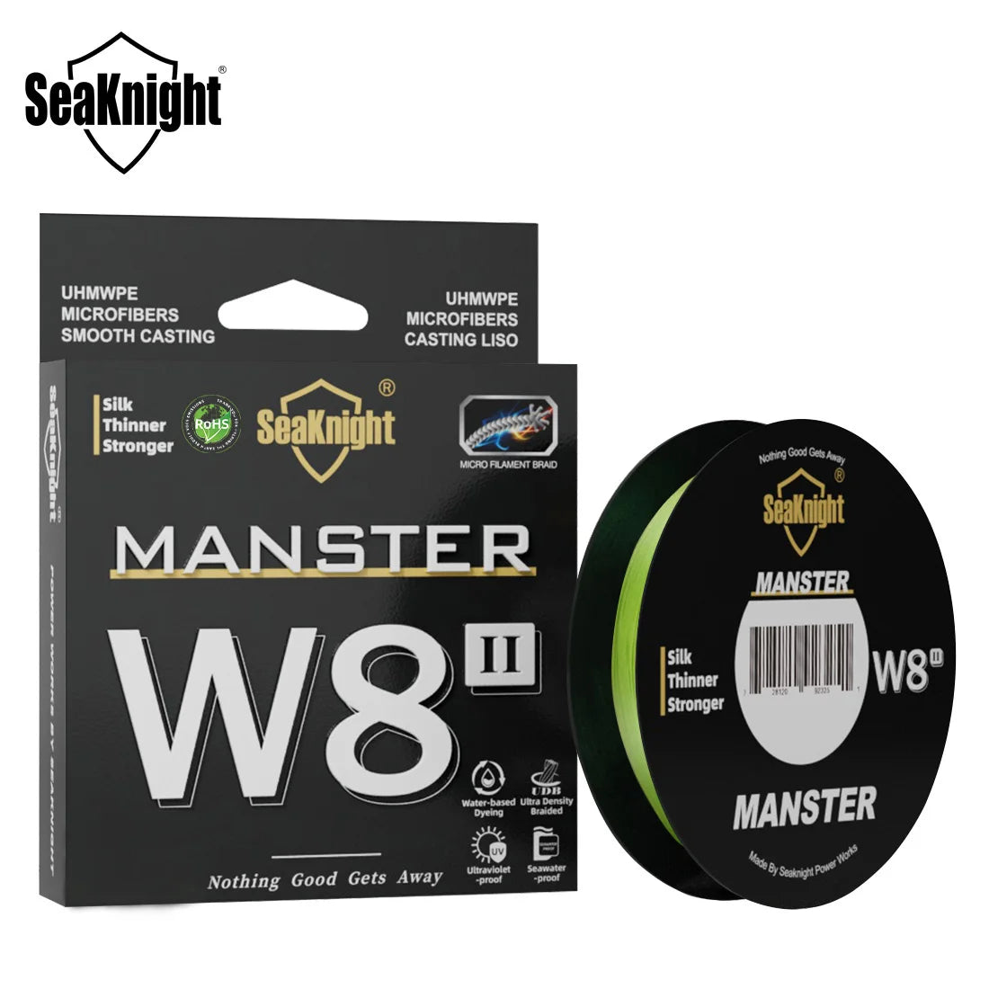 Geflochtene Angelschnur SeaKnight W8 II 300 Meter 8 Stränge Schwimmend-Yabubest - Home & More