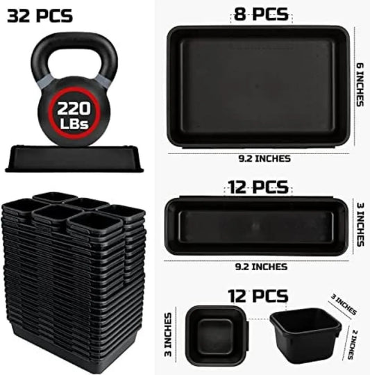 Werkzeugkasten Organizer Set mit Schubladenablage und Trennblättern