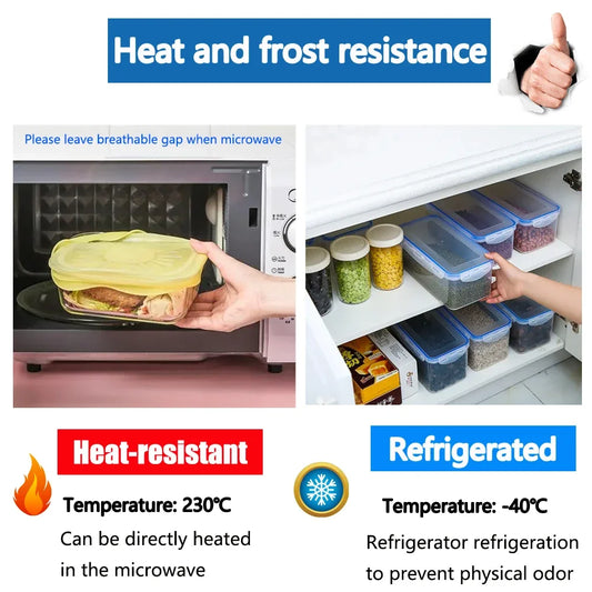 Lebensmittel Silikon Abdeckungen Set Wiederverwendbar Aufbewahrung