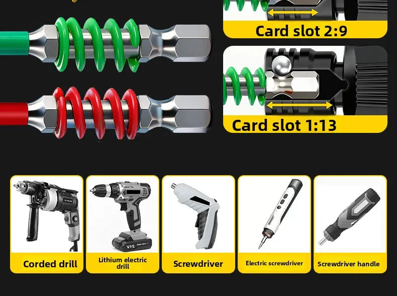 2-teiliges magnetisches Schraubendreher-Bit Set PH2 1/4 Zoll Hex Schaft-Yabubest - Home & More