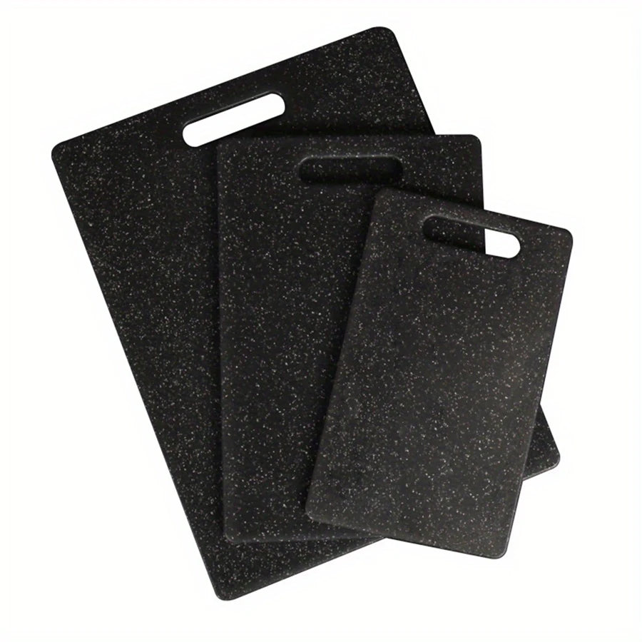 Antibakterielles Schneidebrett aus PP mit Marmormuster und spülmaschinenfest