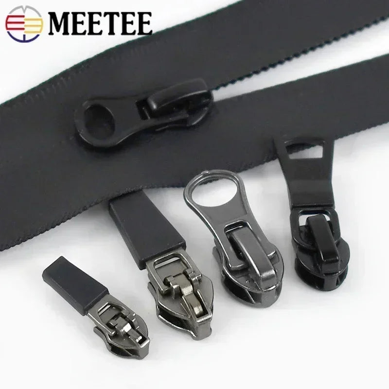 Nylon Reißverschluss Schieber Abzieher – Reparatur DIY Taschen Kleidung Set