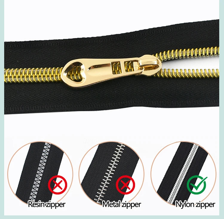 10/30 Stück Nylon Reißverschlusszieher Zipper Schieber Metall Zinklegierung-Yabubest - Home & More