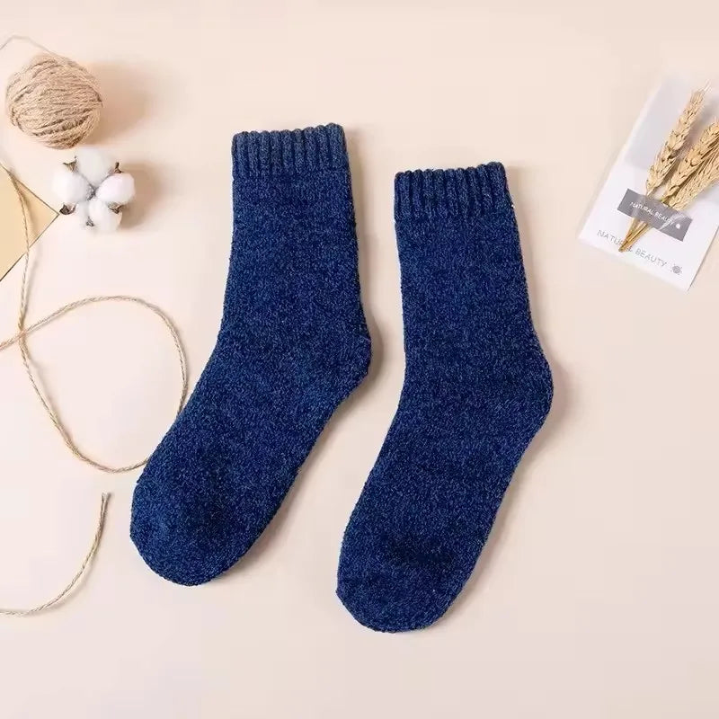 Warme Winter Socken für Herren mit Mittelhohem Schaft