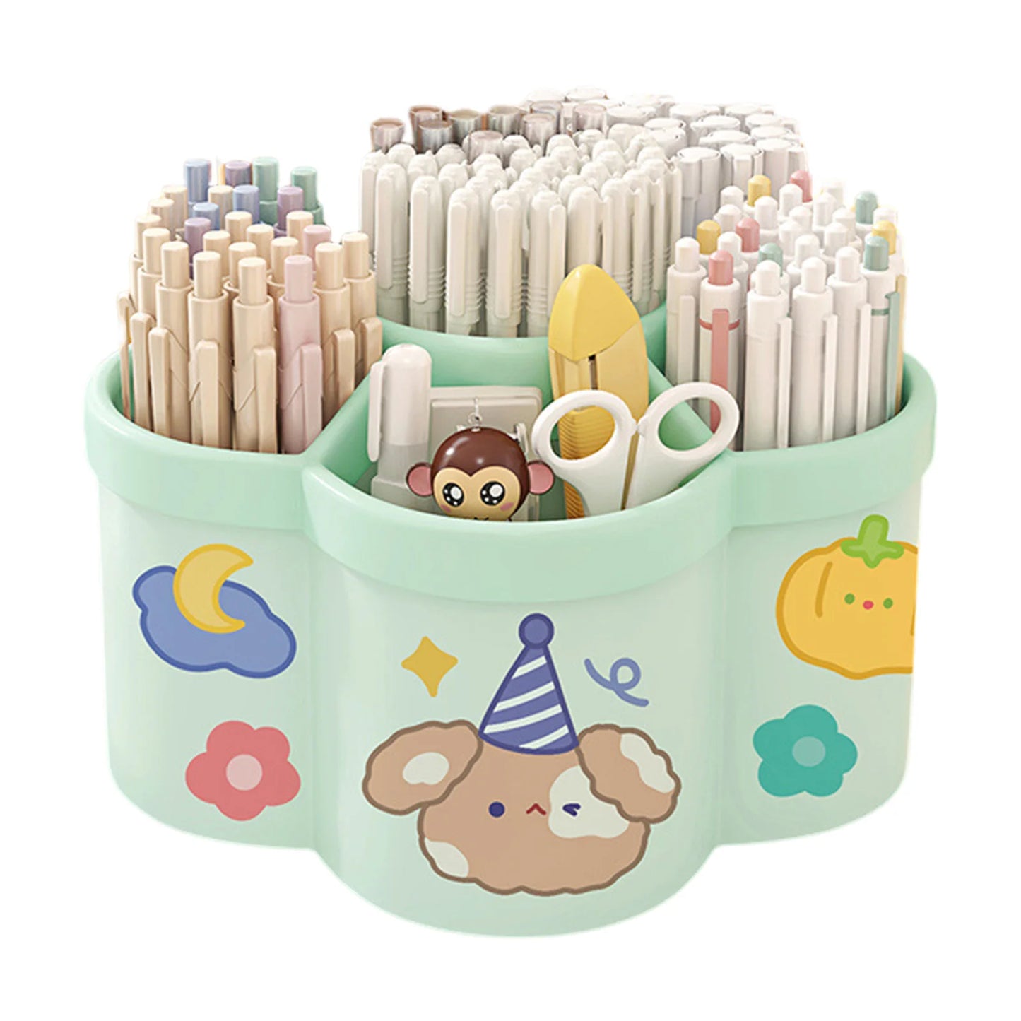 Schräger Stifthalter mit großem Fassungsvermögen für Schreibtisch-Yabubest - Home & More