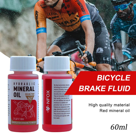 60 ml Mineralöl-Bremsflüssigkeit für Fahrrad Hydraulikbremsen 1-3 Stück