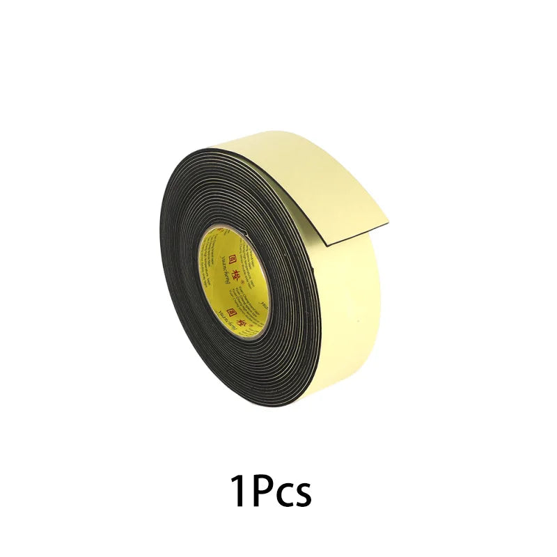 Einseitiges Schaumstoffband als stoßdämpfende, schalldichte und wasserdichte Dichtung
