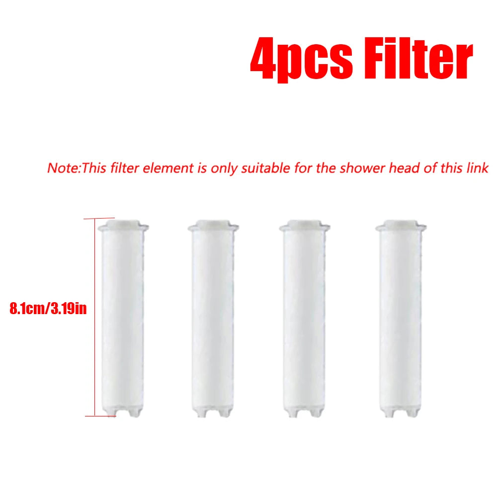 5-Modi Wasserspar Duschkopf mit Filter und hohem Durchfluss