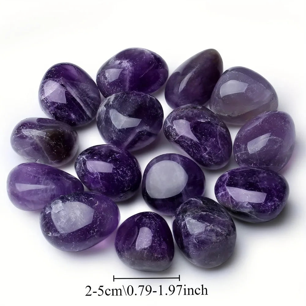 Traum-Amethyst Kieselsteine – Natur Deko, Duftdiffusor & Heilsteine