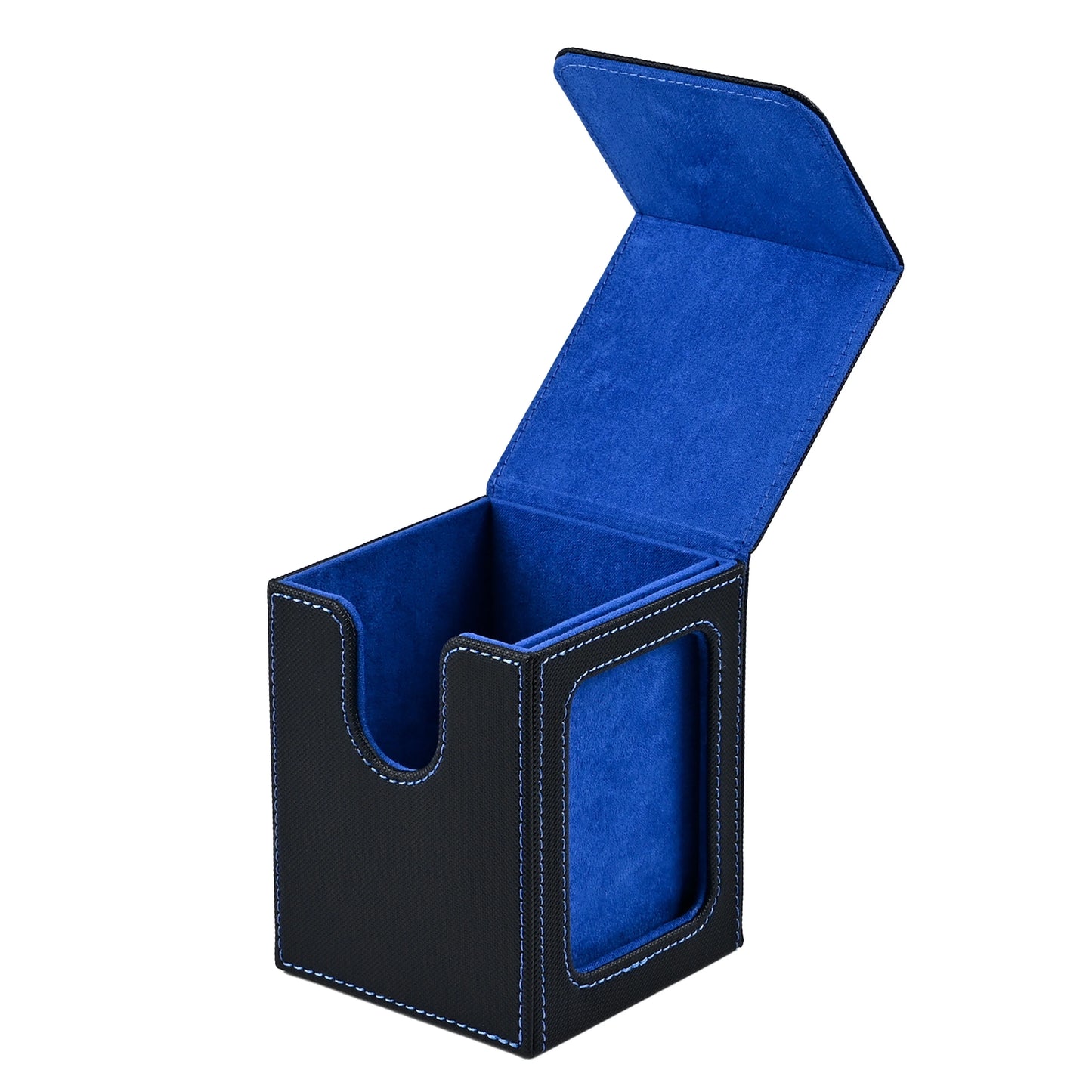 Kartendeckbox mit Sichtfenster und Magnetverschluss für 120 Karten