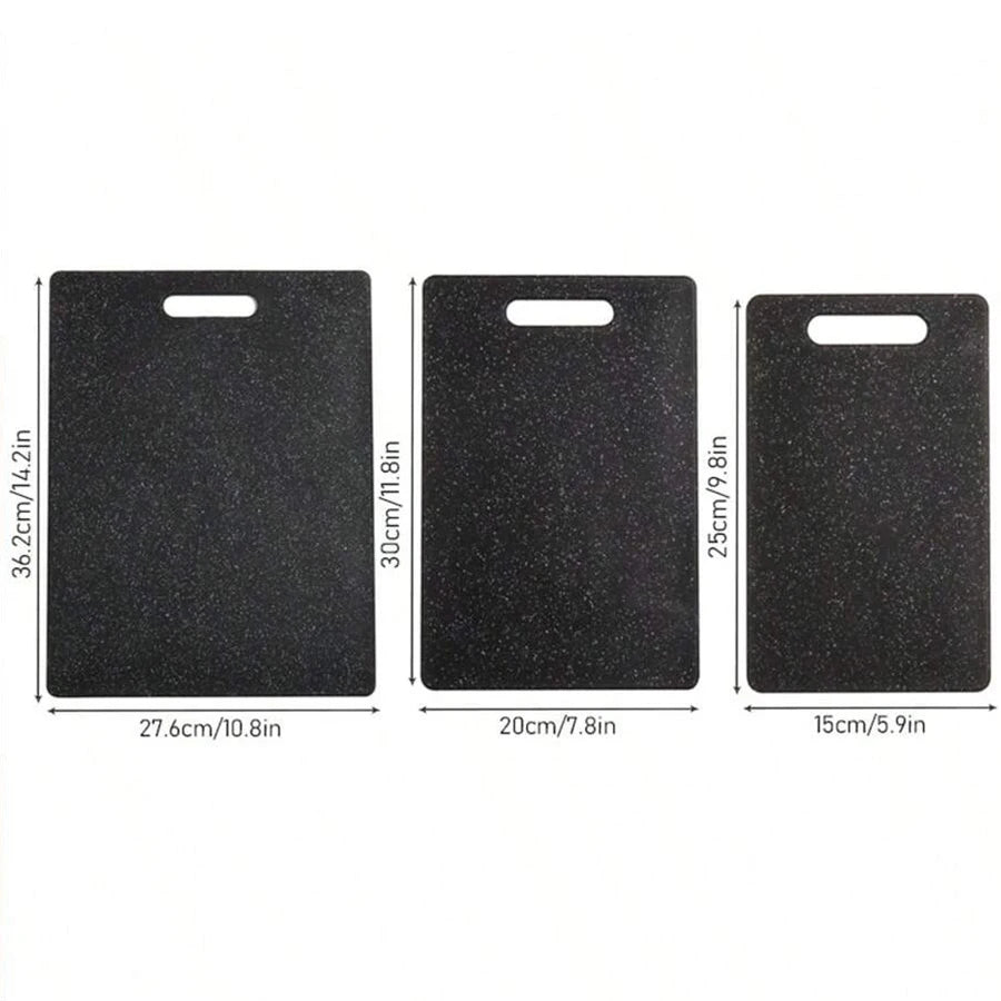 Antibakterielles Marmormuster PP Schneidebrett, spülmaschinenfest, robust