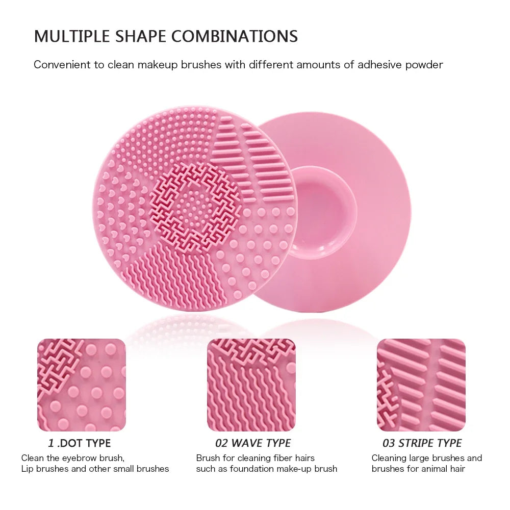 Silikon Make-up Pinsel Reiniger Pad – Gründliche Kosmetik Pinsel Reinigung