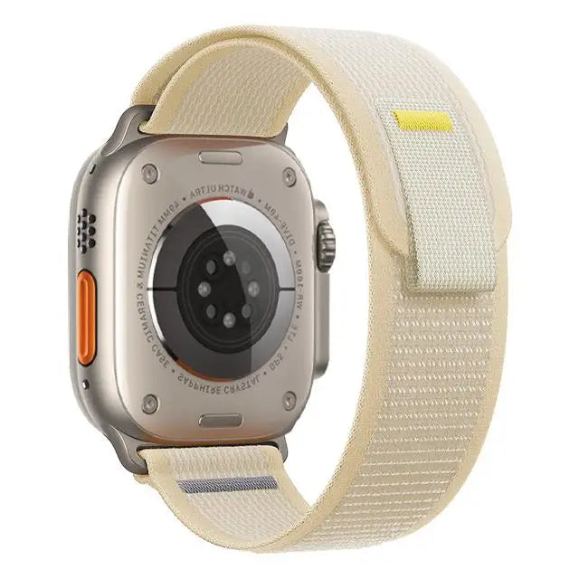 Nylon Trail-Loop Armband kompatibel für Smartwatches 38-49 mm Unisex